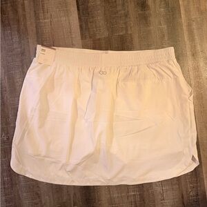 CALIA Golf – Birdie Skort 16” – White – XL – NWT